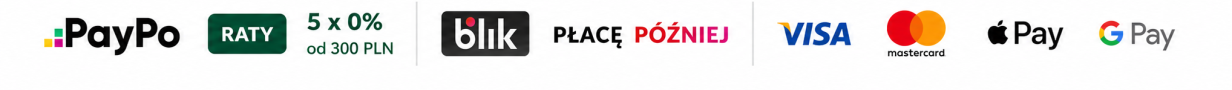 Grafika z płatnościami, logotypami